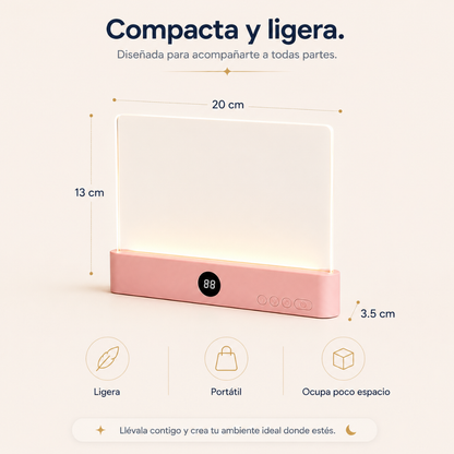 Luz de Lectura 2 en 1 | 3 Tonos LED